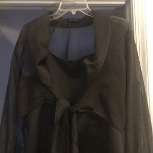Black evening gown